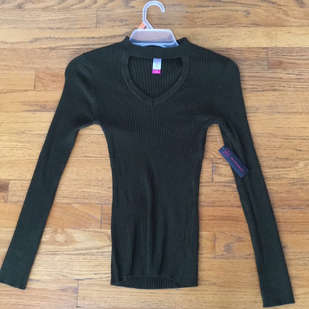 Cut-out Sweater